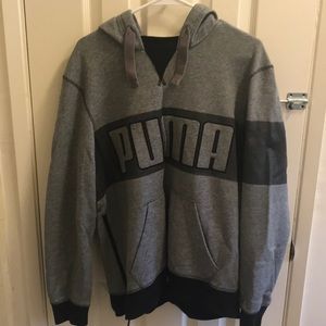 Puma grey hoodie
